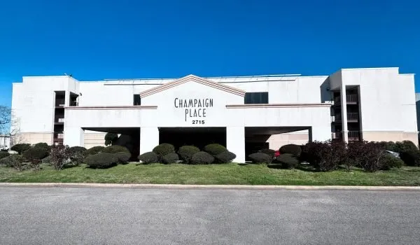 Champaign Place Apartments on Cherry Road, Memphis — home of the All State office
